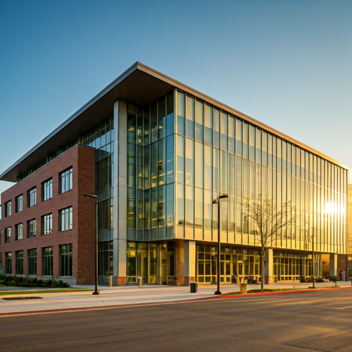 University campus exterior