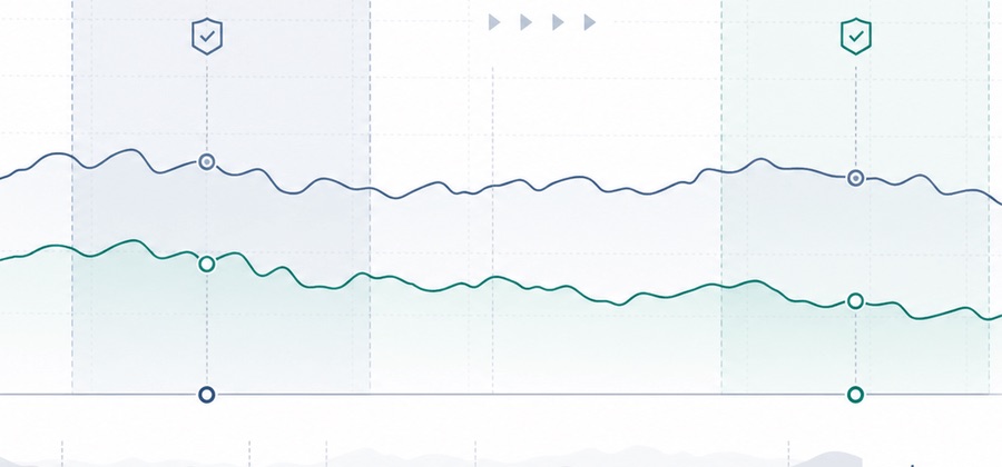 Baseline energy impact trend comparison